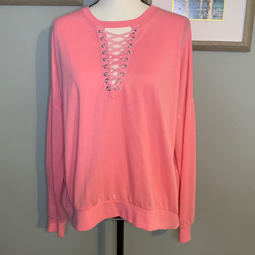 Pink sweatshirt